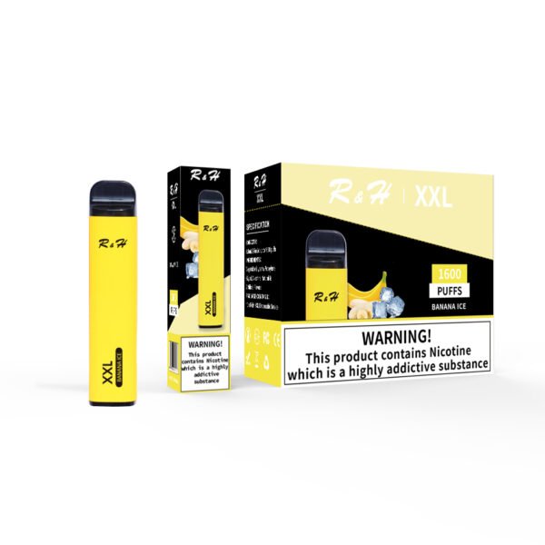 r&h xxl flavor disposable vape 1600 puffs