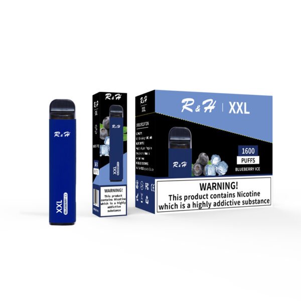 r&h xxl flavor disposable vape 1600 puffs