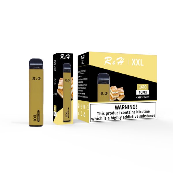 r&h xxl flavor disposable vape 1600 puffs