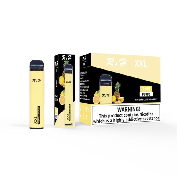 r&h xxl flavor disposable vape 1600 puffs